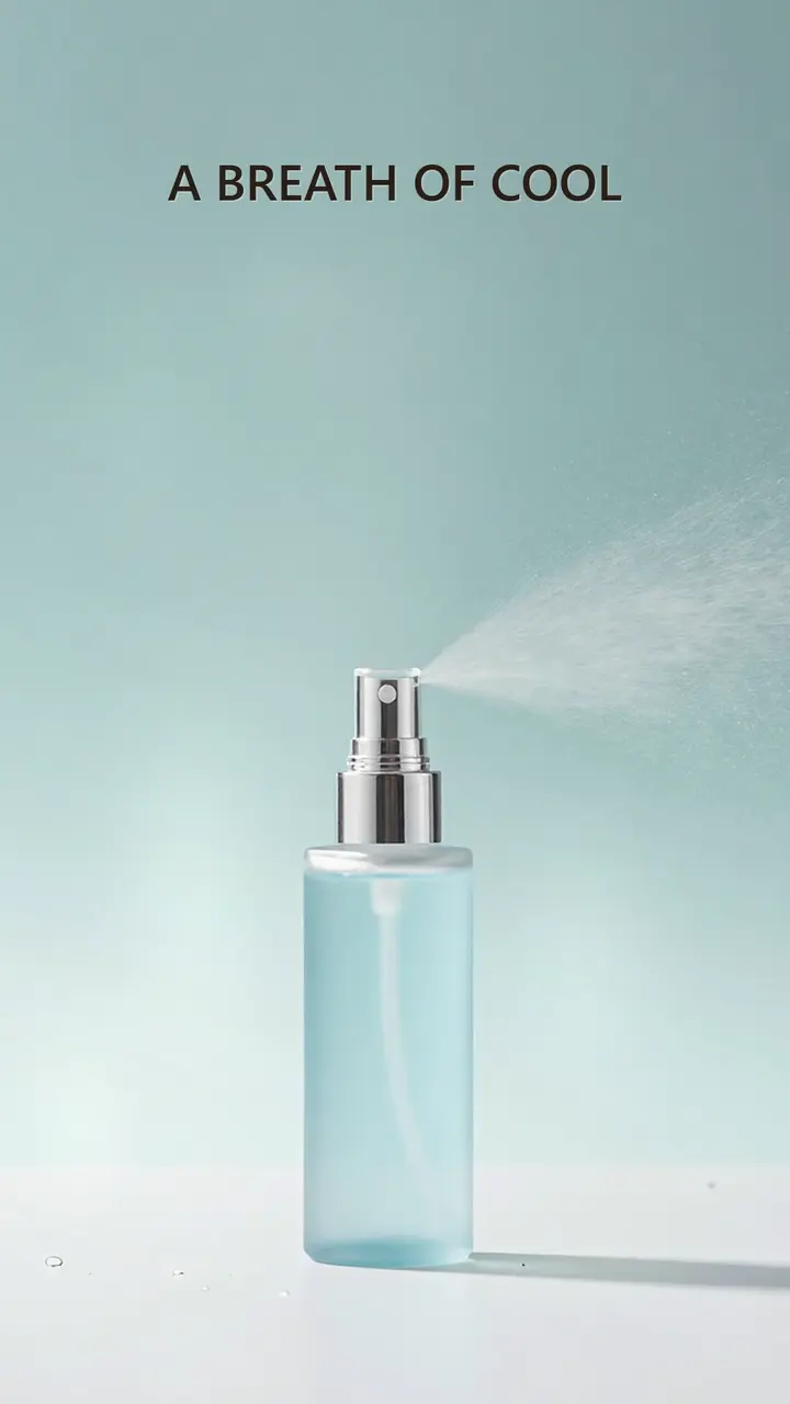Facial mist studio still